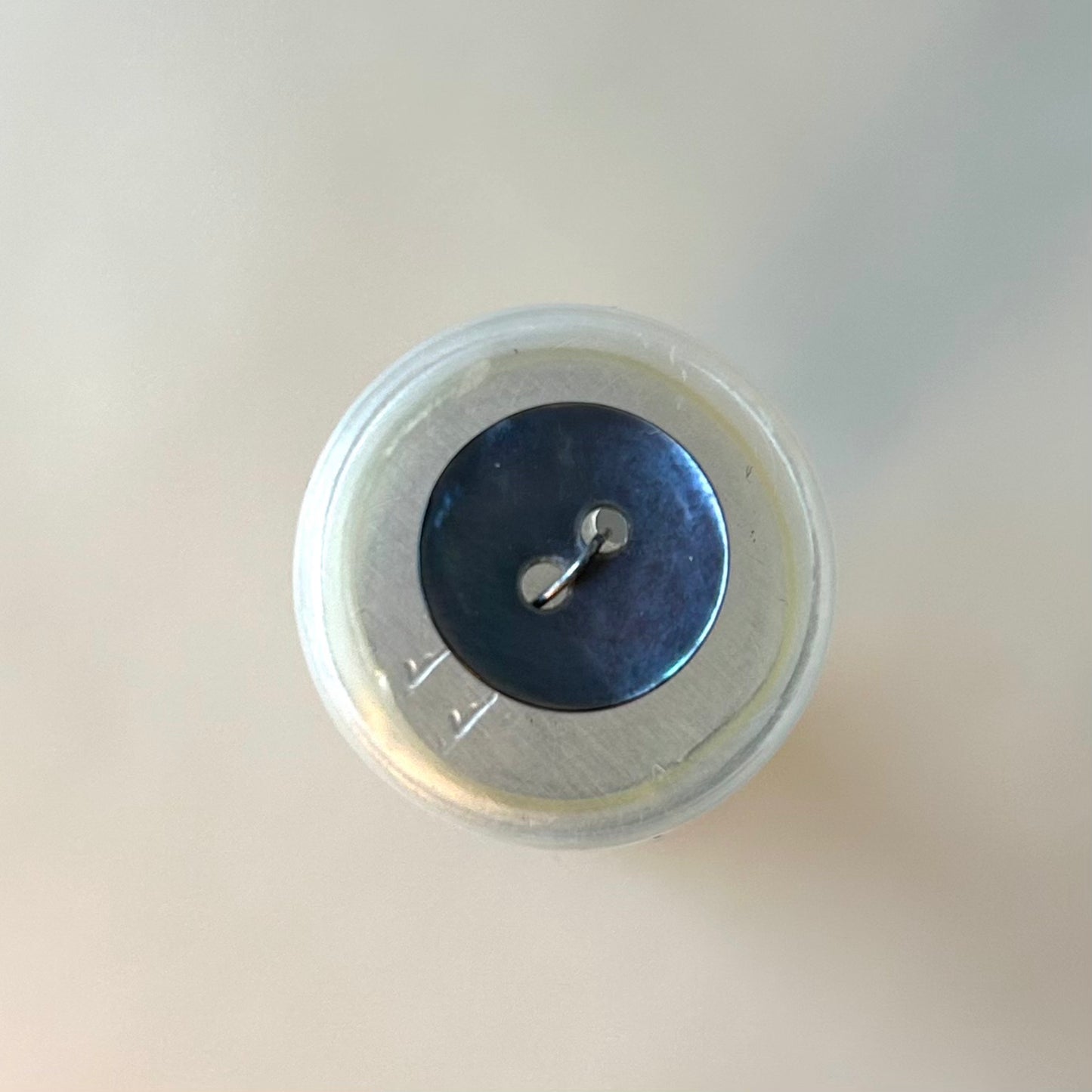 Buttons: Natural Dyed Grey Akoya Shell Button 12.5mm