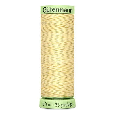 Gutermann Yellow Top Stitch Thread 30m (325)