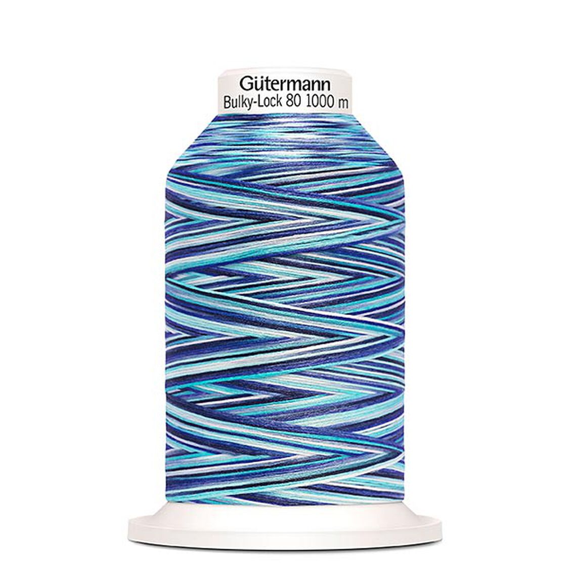 Gutermann Bulky-Lock 80 1000m Blue Multicolour (9957)