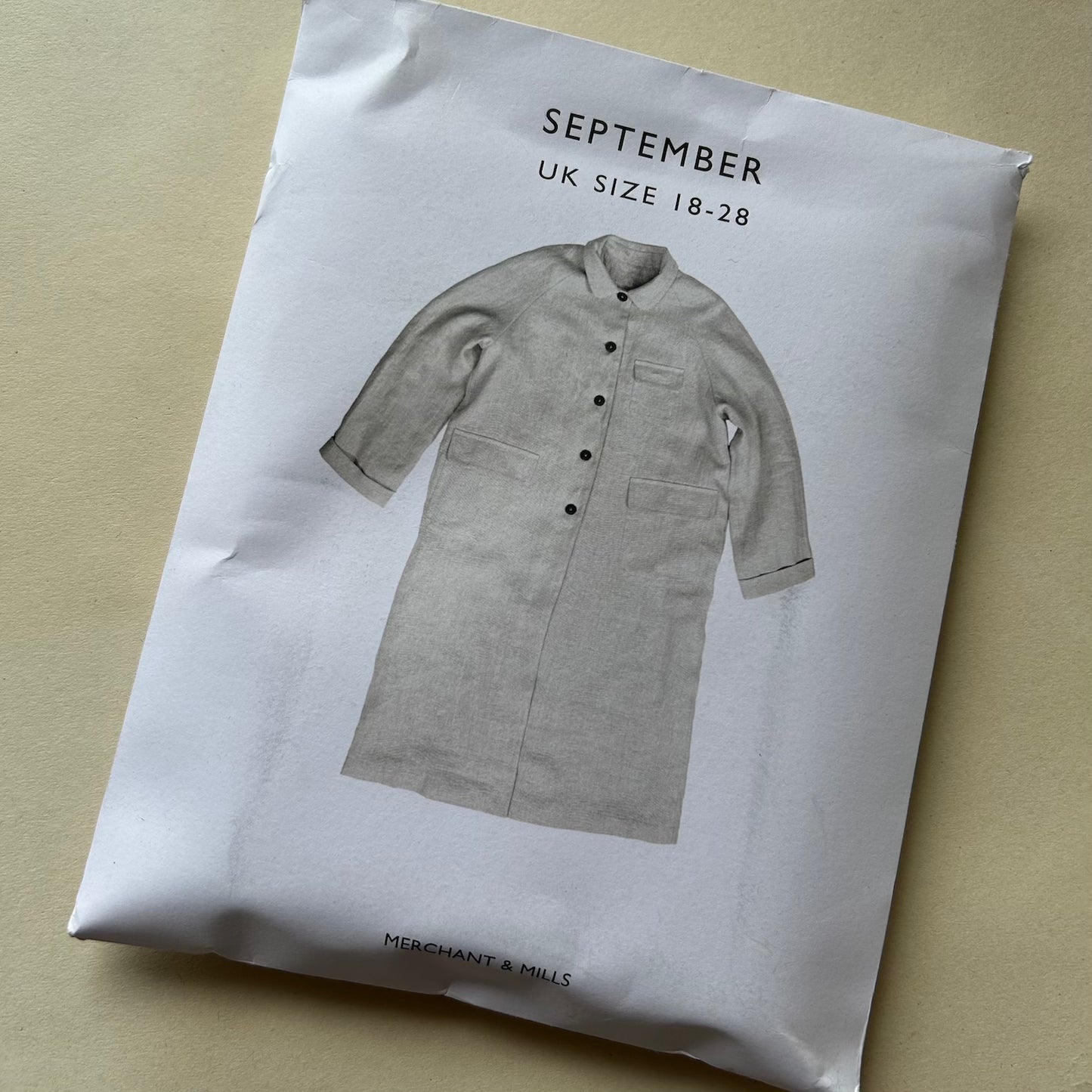 Merchant & Mills - The September Size 18 - 28 (paper pattern)