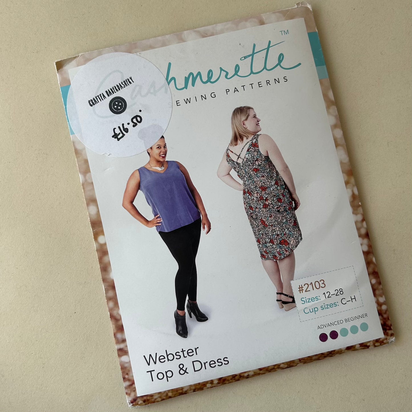 Cashmerette: Webster Top & Dress Paper Pattern