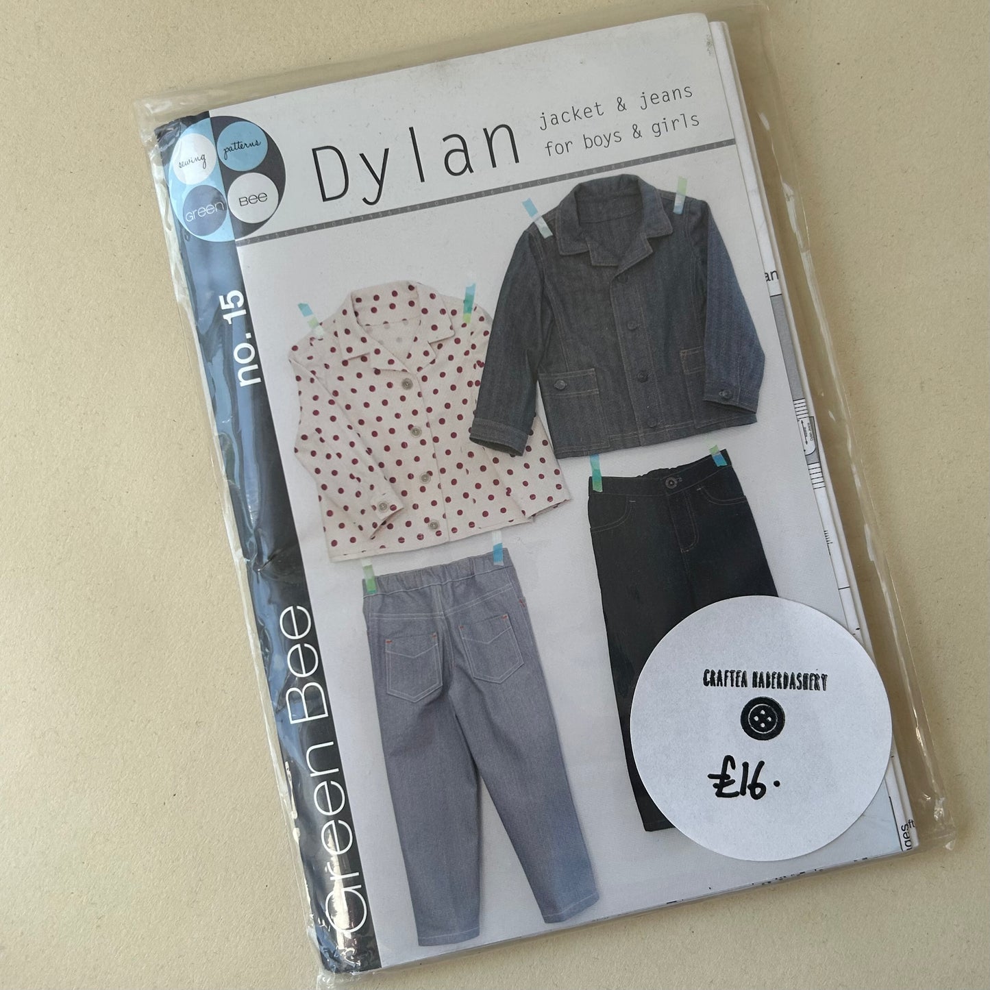 Green Bee: Dylan Jacket & Jeans Pattern