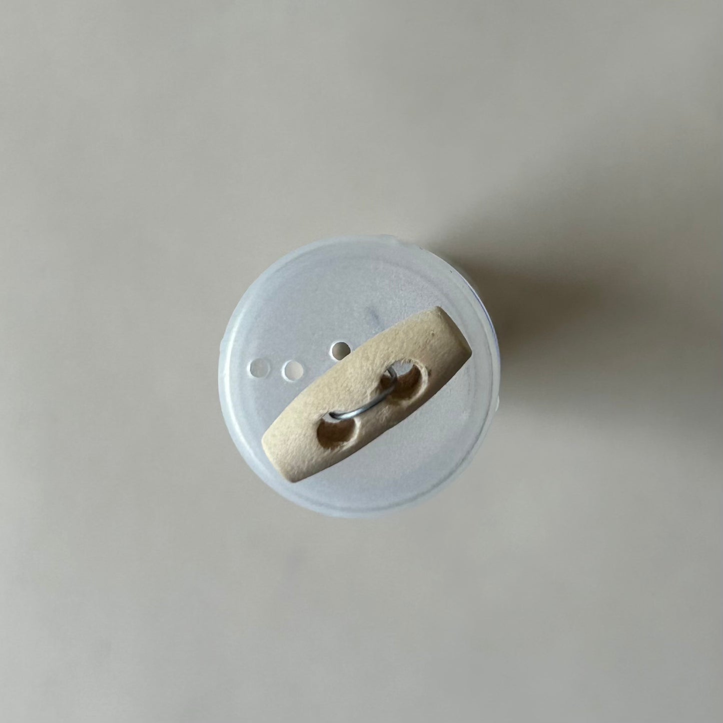 Buttons: Wooden 2-Hole Toggle Button 20mm