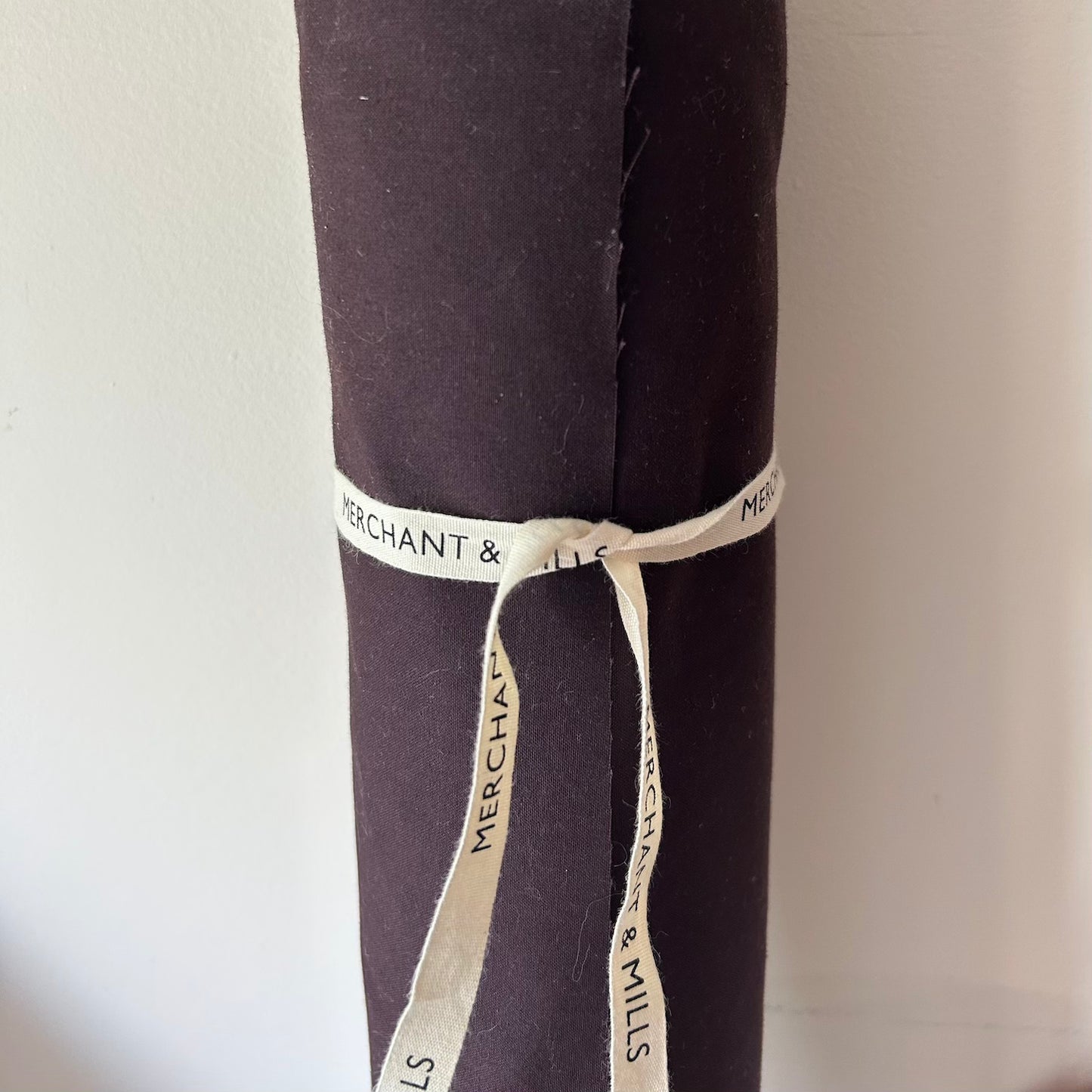 Merchant & Mills: Organic Cotton Dry Oilskin: Oxblood