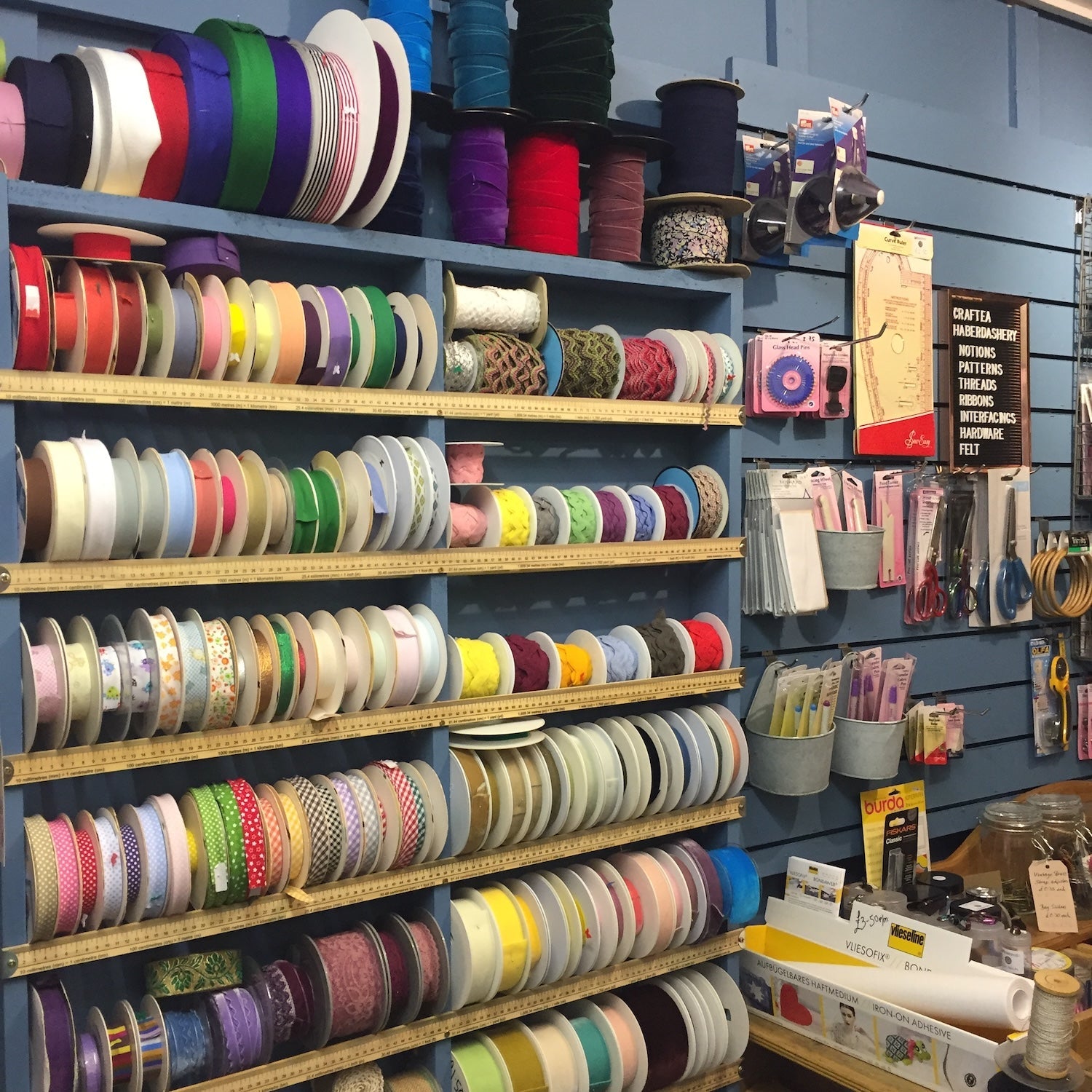 Ribbons, Piping, Webbing & Trims