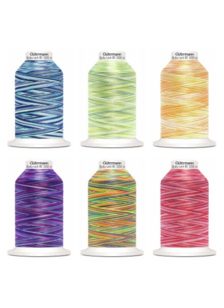Gutermann Bulky-Lock 80 Multicolour 1,000m