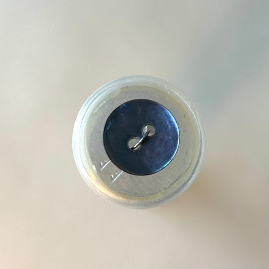 Buttons:  Natural Dyed Grey Akoya Shell Button 12.5mm