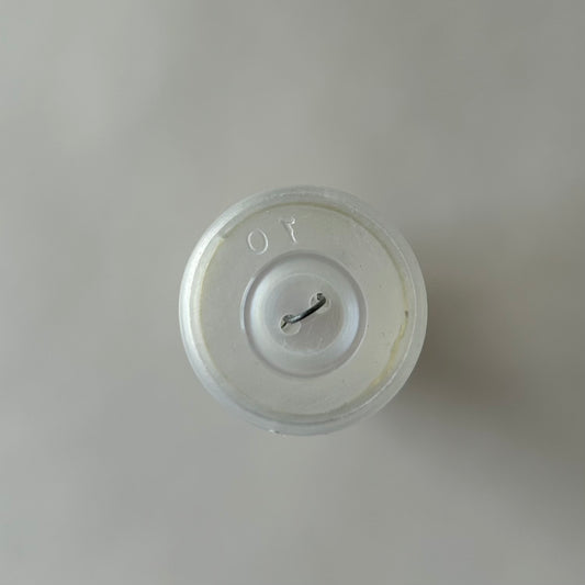 Buttons: Cream 2-Hole Button 11.5mm