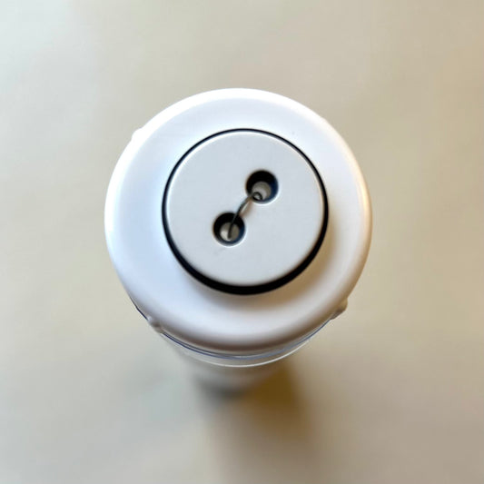 Buttons: White Button with Black Edge