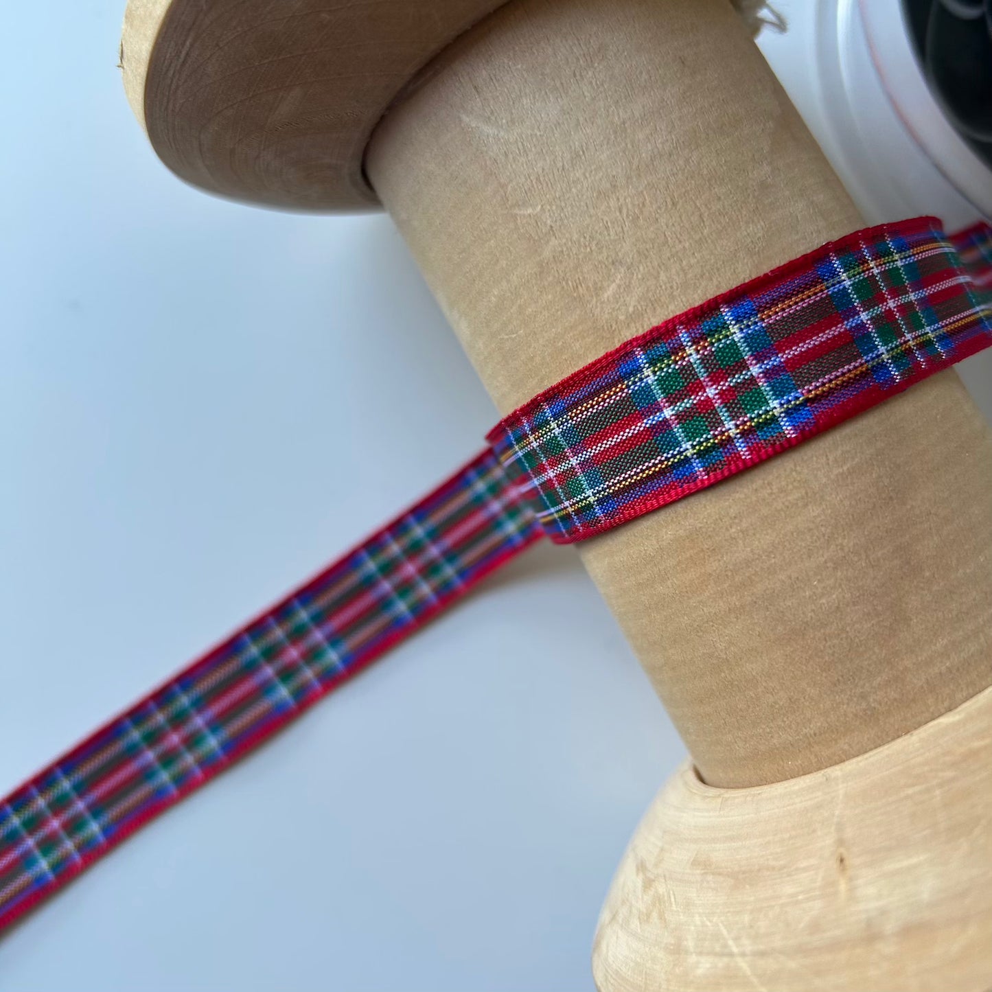 Berisford Ribbon: Tartan: Royal Stewart Ribbon 16mm
