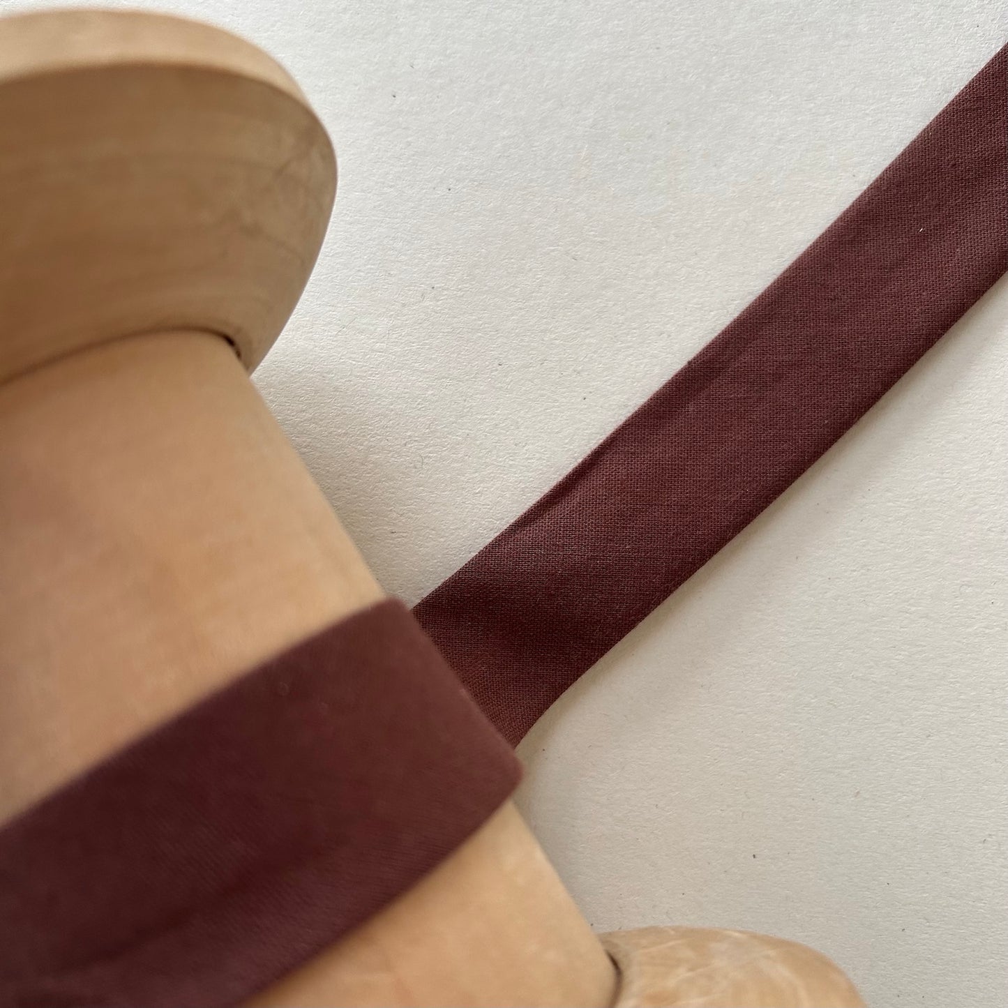 Chocolate (43)) Poly Cotton Bias Binding