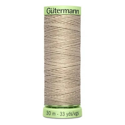 Gutermann Beige Top Stitch Thread 30m (722)
