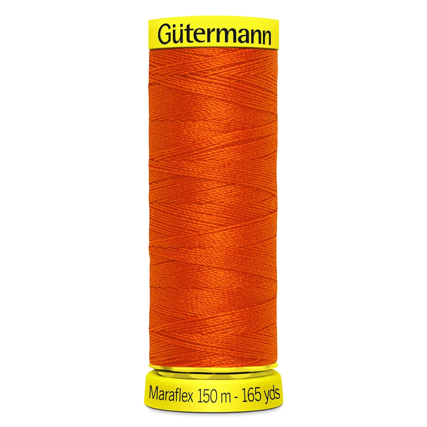 Gutermann Dark Orange Maraflex Stretchy Sewing Thread 150m (351)