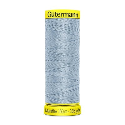 Gutermann Powder Blue Maraflex Stretchy Sewing Thread 150m (75)