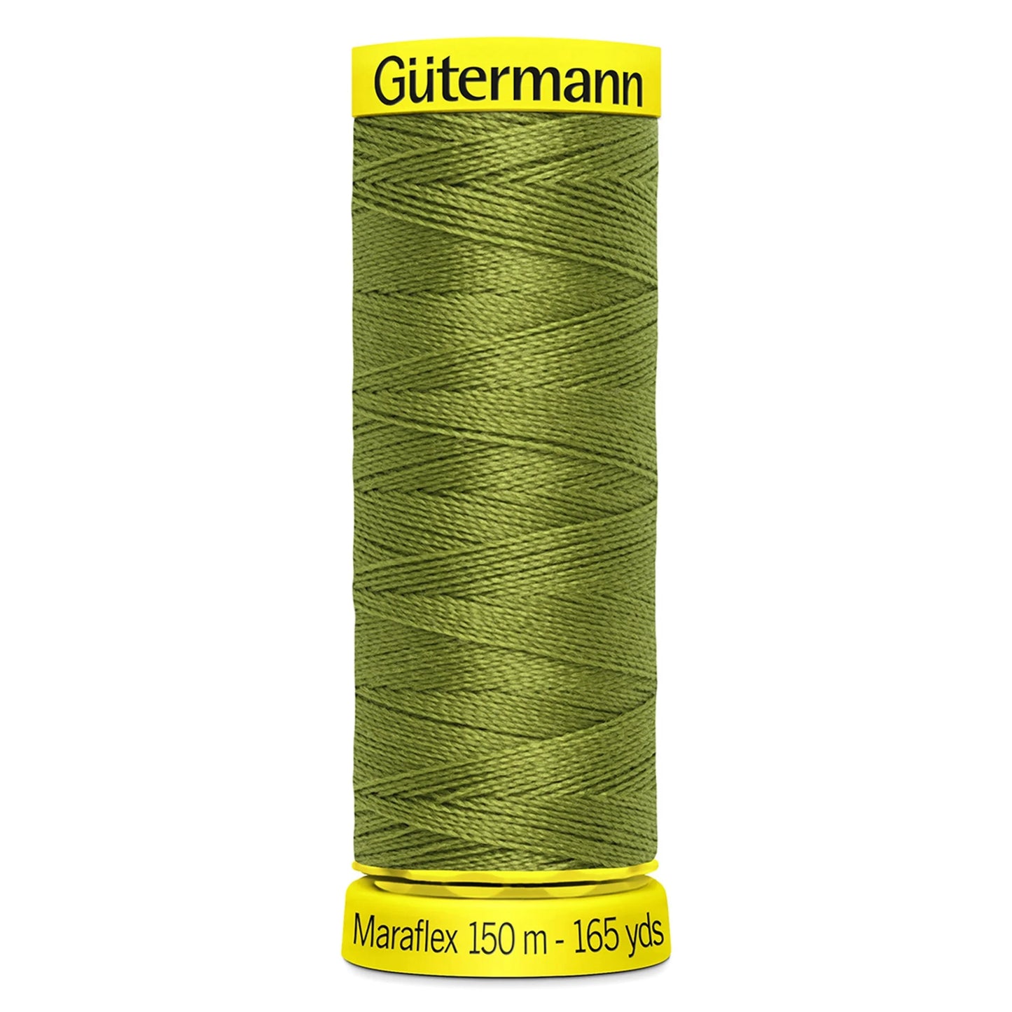 Gutermann Moss Green Maraflex Stretchy Sewing Thread 150m (582)