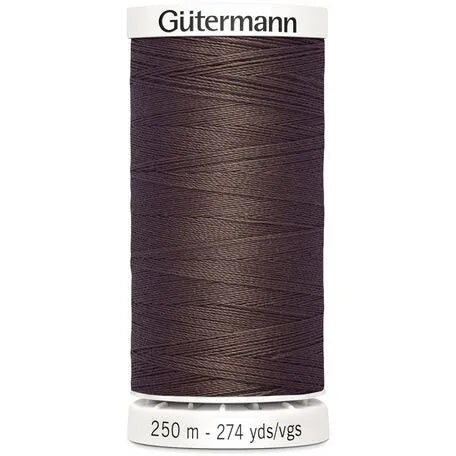 Gutermann Brown Sew All Thread 250m (446)