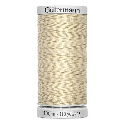 Gutermann Cream Upholstery Extra Strong Thread 100m (414)
