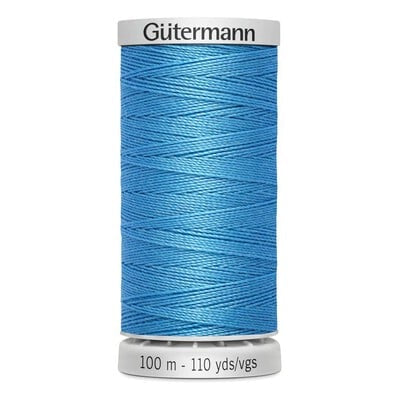 Gutermann Blue Upholstery Extra Strong Thread 100m (197)