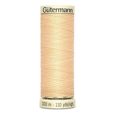 Gutermann Beige Sew All Thread 100m (6)