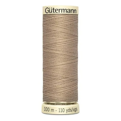Gutermann Beige Sew All Thread 100m (215)