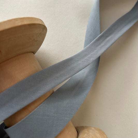 Mid Grey (10) Poly Cotton Bias Binding