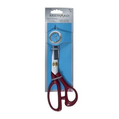 Millward: Red Fabric Scissors 21cm