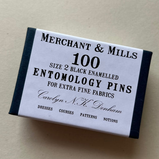 Merchant & Mills - Black Entomology Pins