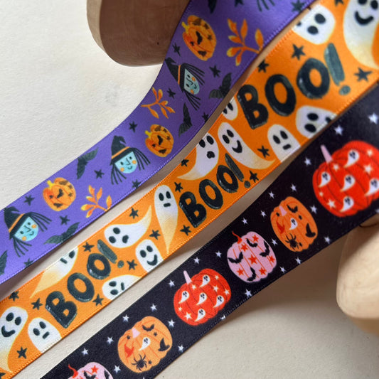 Berisford Ribbon: Halloween Range 25mm