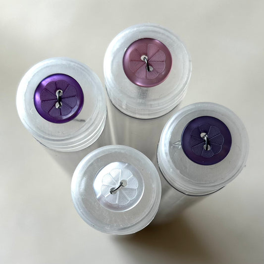 Buttons: Floral 2-hole Button