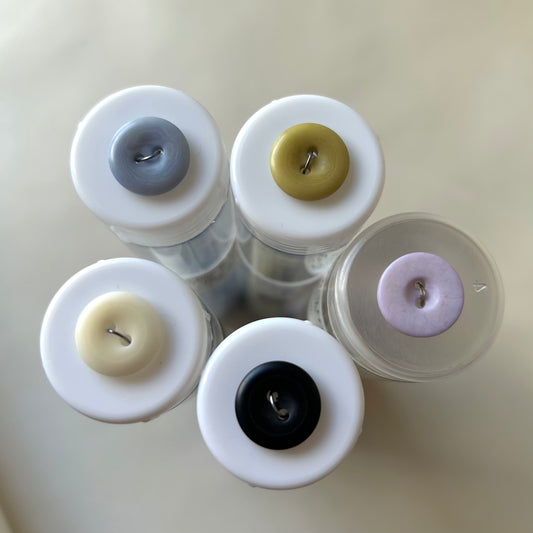 Buttons: Cup Shape 2-Hole Buttons 15mm (sustainable material)