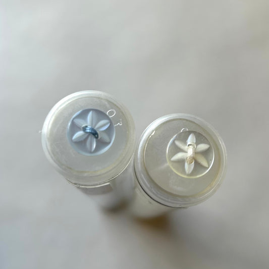 Buttons: Chunky 2-Hole Star Polyester Button