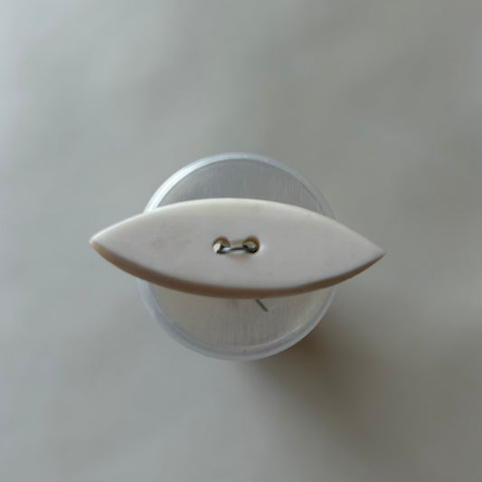 Vintage Carved Cream Buttons 2-hole