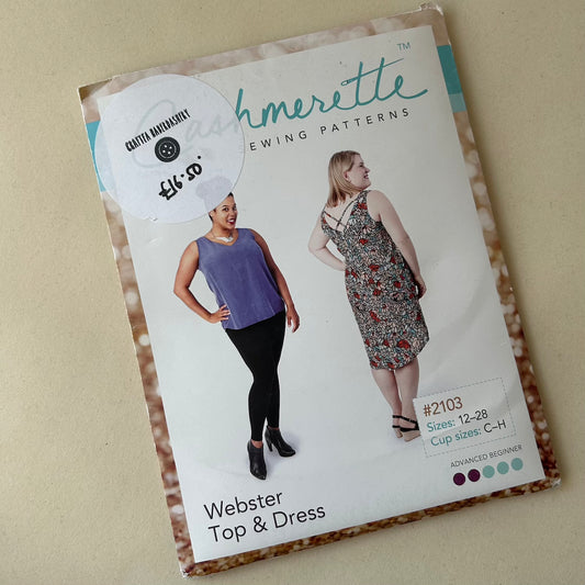 Cashmerette: Webster Top & Dress Paper Pattern
