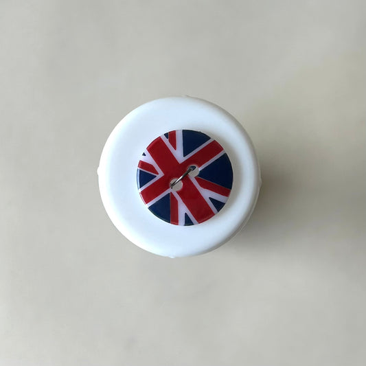 Buttons:  Union Jack 2-Hole Button 18mm