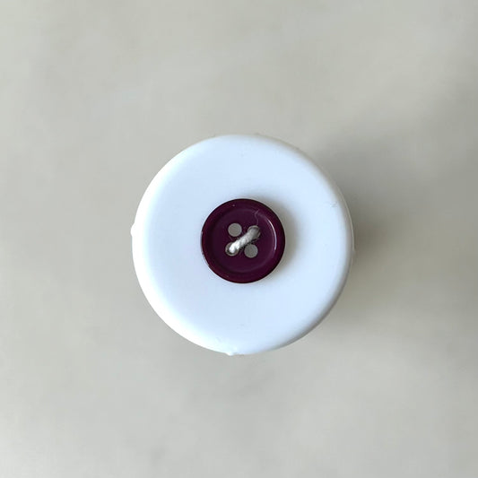 Buttons: Plum 4-Hole Button 11.5cm