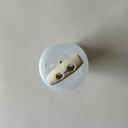 Buttons: Wooden 2-Hole Toggle Button 20mm
