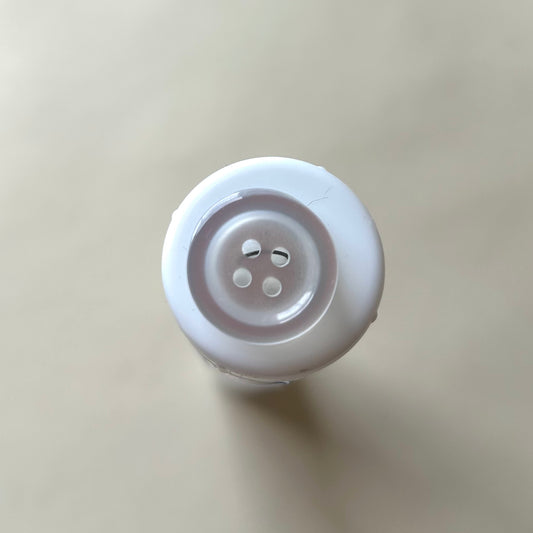 Buttons: White Pearly 4-Hole Button 19mm