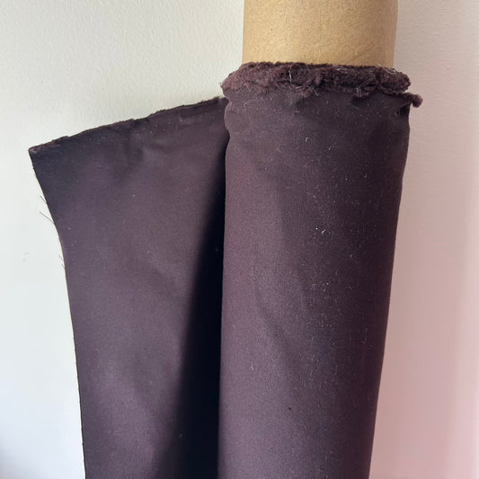 Merchant & Mills: Organic Cotton Dry Oilskin: Oxblood
