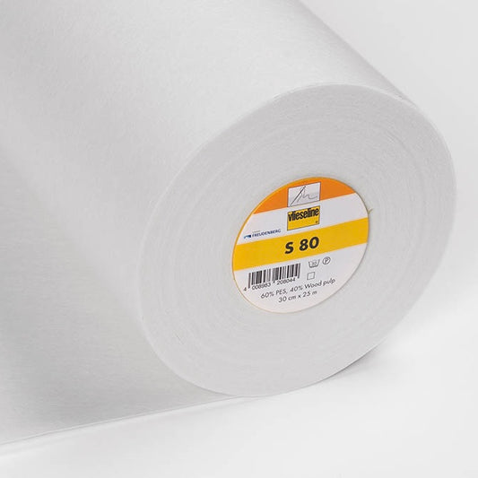 Vlieseline S80 Firm Fusible Extra Heavy Interfacing (W 30cm)